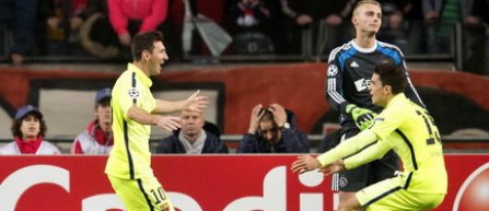 Messi l-a egalat pe Raul in clasamentul all time al marcatorilor din Liga Campionilor